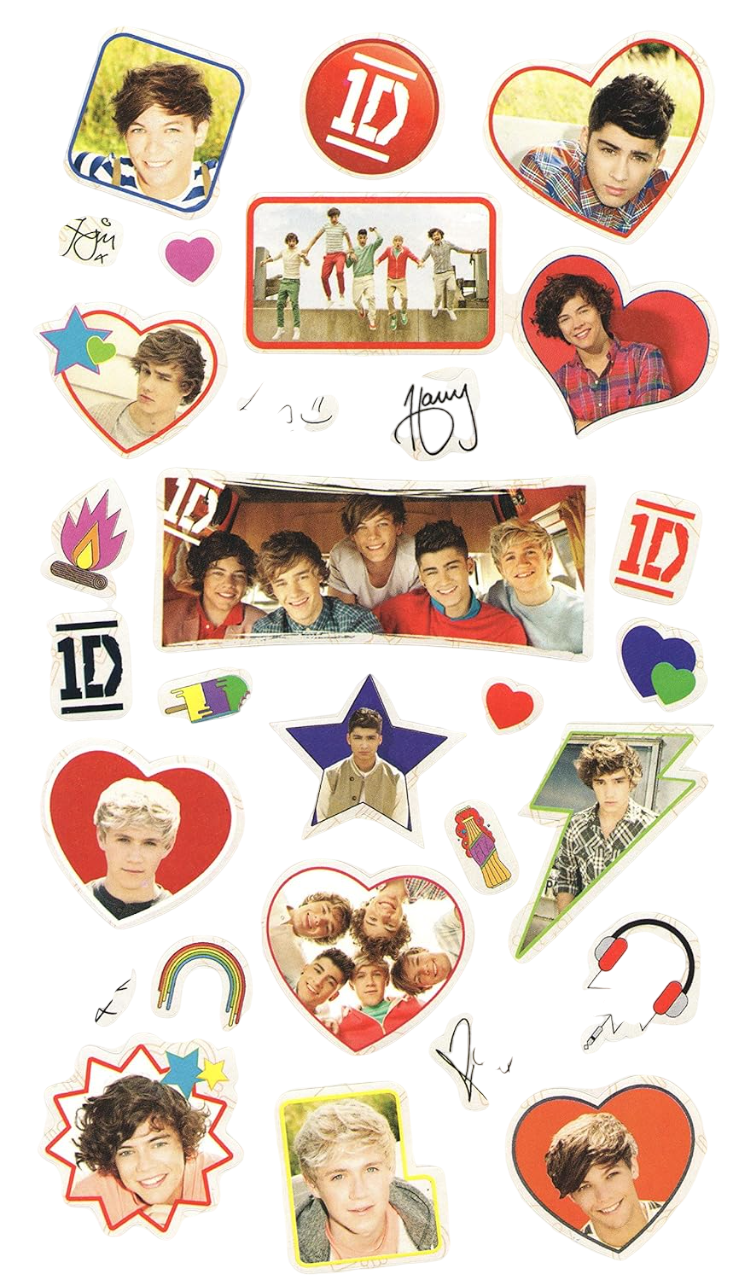 Set of Color Stickers